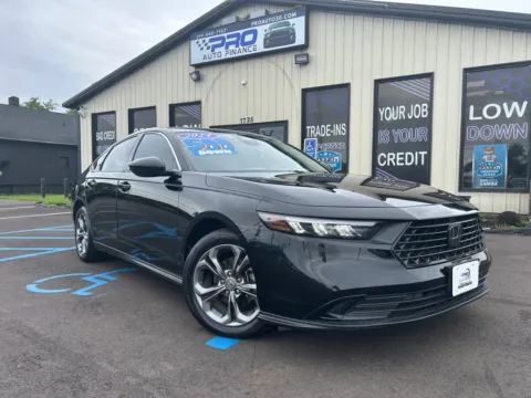 Black 2024 HONDA ACCORD EX for sale in Crown Point, IN