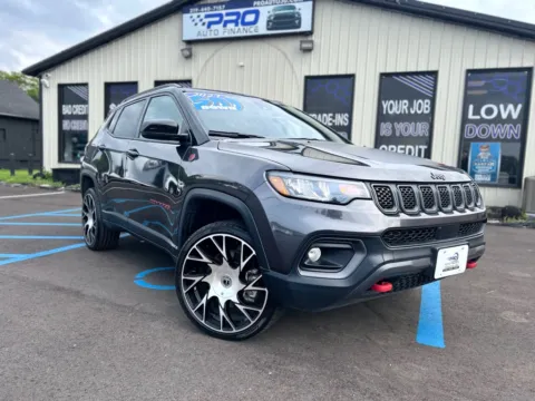 Gray 2023 JEEP COMPASS TRAILHAWK for sale in Crown Point, IN
