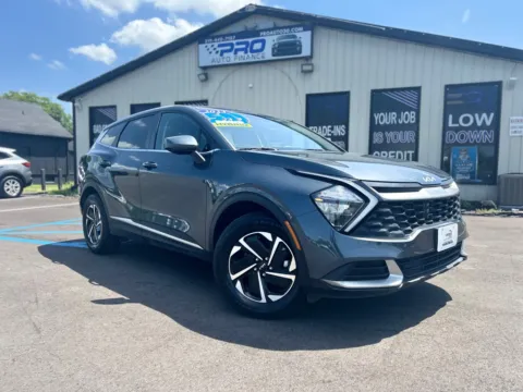 Gray 2023 KIA SPORTAGE HYBRID LX for sale in Crown Point, IN