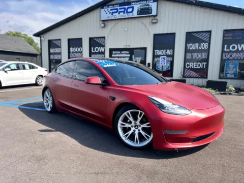 Gray 2022 TESLA MODEL 3 BASE for sale in Crown Point, IN