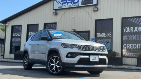 Silver 2025 JEEP COMPASS LIMITED for sale in Crown Point, IN