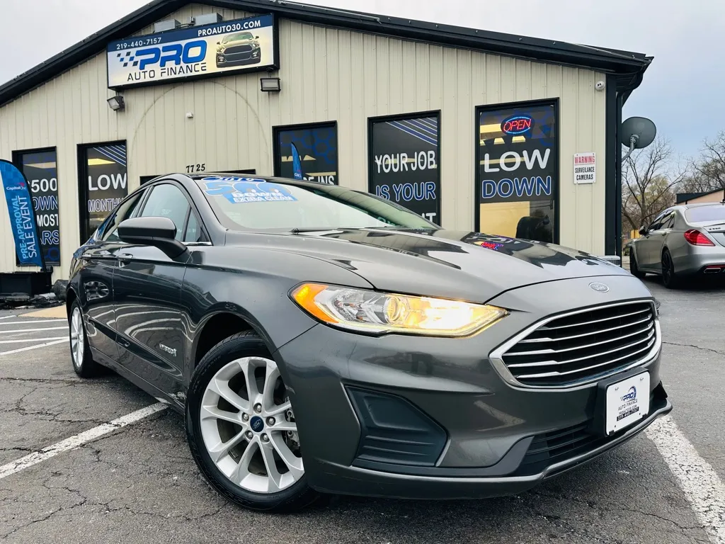2019 FORD FUSION HYBRID SE for sale in Crown Point, IN