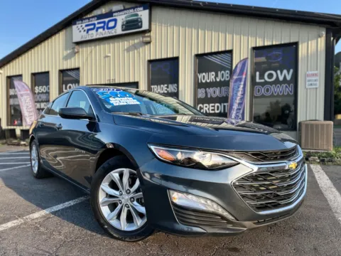 Gray 2021 CHEVROLET MALIBU LT for sale in Crown Point, IN
