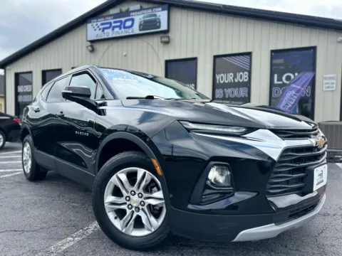 Black 2020 CHEVROLET BLAZER LT for sale in Crown Point, IN