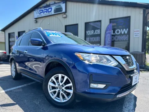 Blue 2020 NISSAN ROGUE SL for sale in Crown Point, IN