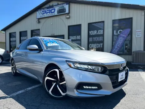 Gray 2019 HONDA ACCORD SPORT for sale in Crown Point, IN
