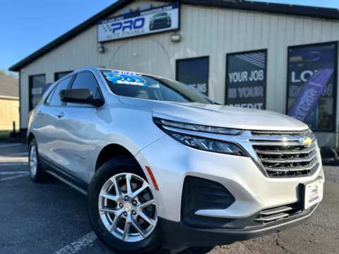 Silver 2022 CHEVROLET EQUINOX LS for sale in Crown Point, IN