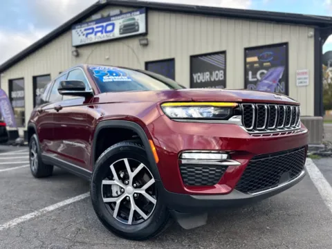 Red 2024 JEEP GRAND CHEROKEE LIMITED for sale in Crown Point, IN