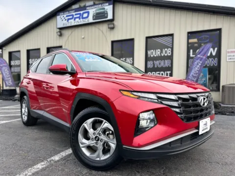 Red 2023 HYUNDAI TUCSON SEL for sale in Crown Point, IN