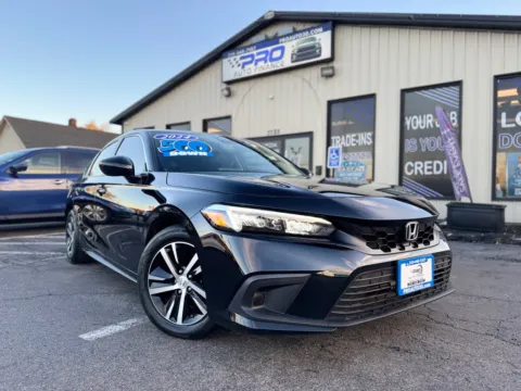 Black 2024 HONDA CIVIC LX for sale in Crown Point, IN