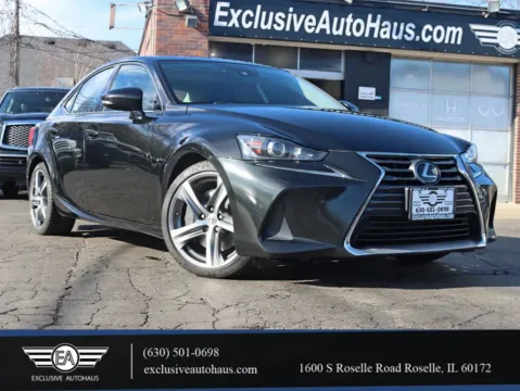 Black 2020 Lexus IS 300 Sedan 4D for sale in Roselle, IL