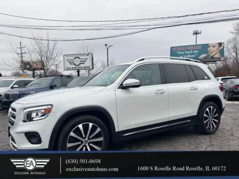 White 2021 Mercedes-Benz GLB 250 4MATIC Sport Utility 4D for sale in Roselle, IL
