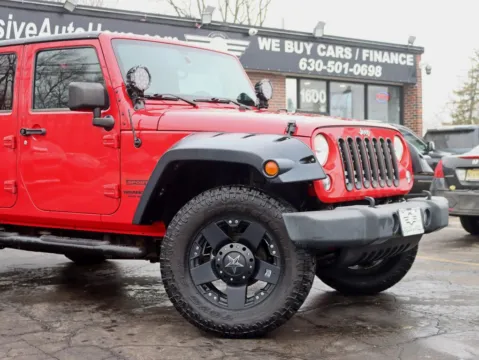 Another view of 2014 Jeep Wrangler Unlimited Sport S SUV 4D for sale in Roselle, IL at Exclusive Autohaus - Roselle