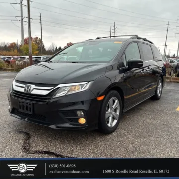 Black 2019 Honda Odyssey EX-L Minivan 4D for sale in Roselle, IL