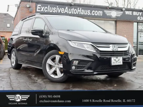 Black 2019 Honda Odyssey EX-L Minivan 4D for sale in Roselle, IL