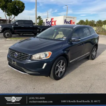 Blue 2015 Volvo XC60 T6 Sport Utility 4D (2015.5) for sale in Roselle, IL