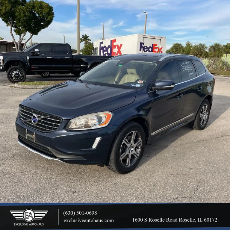Blue 2015 Volvo XC60 T6 Sport Utility 4D (2015.5) for sale in Roselle, IL