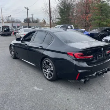 Another view of 2019 BMW 5 Series M550i xDrive Sedan 4D for sale in Roselle, IL at Exclusive Autohaus - Roselle