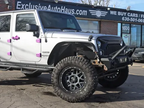 Another view of 2016 Jeep Wrangler Unlimited Sport SUV 4D for sale in Roselle, IL at Exclusive Autohaus - Roselle