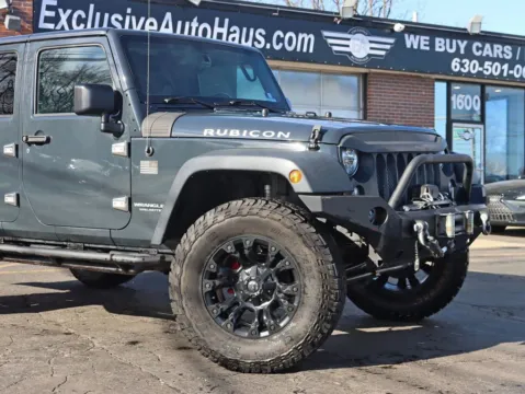 Another view of 2017 Jeep Wrangler Unlimited Rubicon Sport Utility 4D for sale in Roselle, IL at Exclusive Autohaus - Roselle