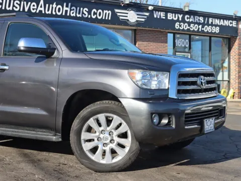 Another view of 2017 Toyota Sequoia Platinum Sport Utility 4D for sale in Roselle, IL at Exclusive Autohaus - Roselle