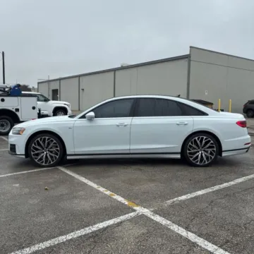 Photos of 2021 Audi A8 L 55 TFSI Sedan 4D for sale in Roselle, IL at Exclusive Autohaus - Roselle
