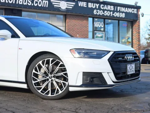 Another view of 2021 Audi A8 L 55 TFSI Sedan 4D for sale in Roselle, IL at Exclusive Autohaus - Roselle