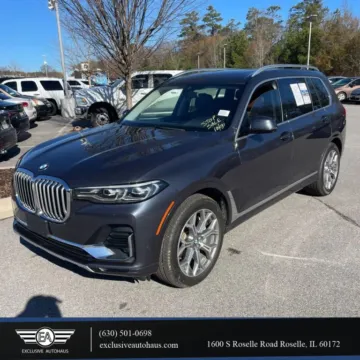 Gray 2019 BMW X7 xDrive40i Sport Utility 4D for sale in Roselle, IL