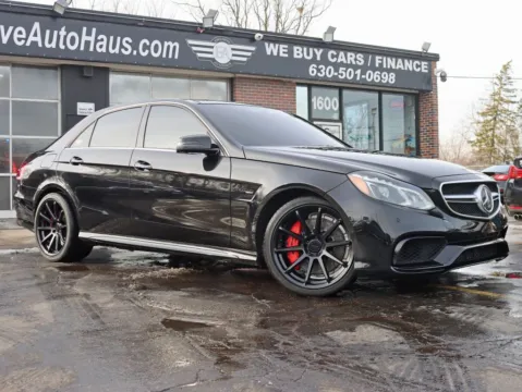 Photos of 2014 Mercedes-Benz E-Class E 63 AMG 4MATIC S-Model Sedan 4D for sale in Roselle, IL at Exclusive Autohaus - Roselle