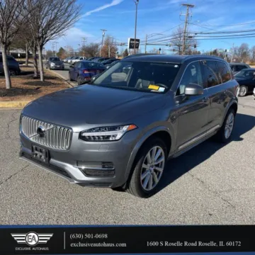 Gray 2016 Volvo XC90 T8 Inscription Sport Utility 4D for sale in Roselle, IL