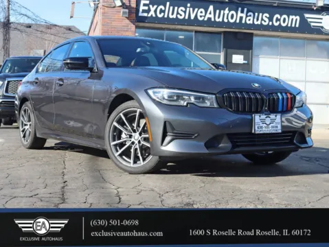 Gray 2020 BMW 3 Series 330i xDrive Sedan 4D for sale in Roselle, IL