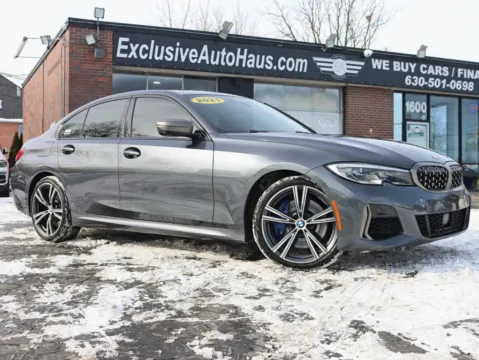Photos of 2021 BMW 3 Series M340i xDrive Sedan 4D for sale in Roselle, IL at Exclusive Autohaus - Roselle
