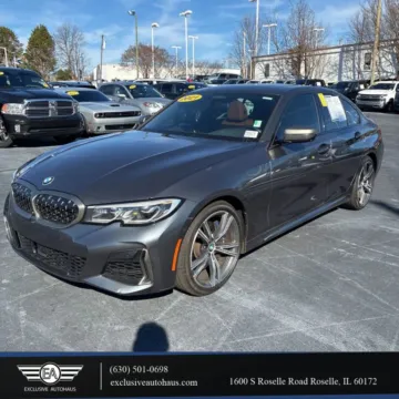 Gray 2021 BMW 3 Series M340i xDrive Sedan 4D for sale in Roselle, IL