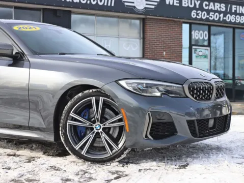 Another view of 2021 BMW 3 Series M340i xDrive Sedan 4D for sale in Roselle, IL at Exclusive Autohaus - Roselle