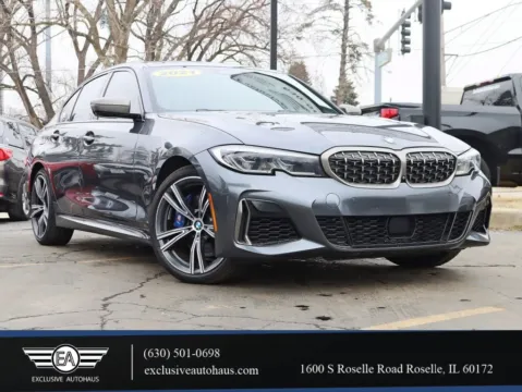 Gray 2021 BMW 3 Series M340i xDrive Sedan 4D for sale in Roselle, IL