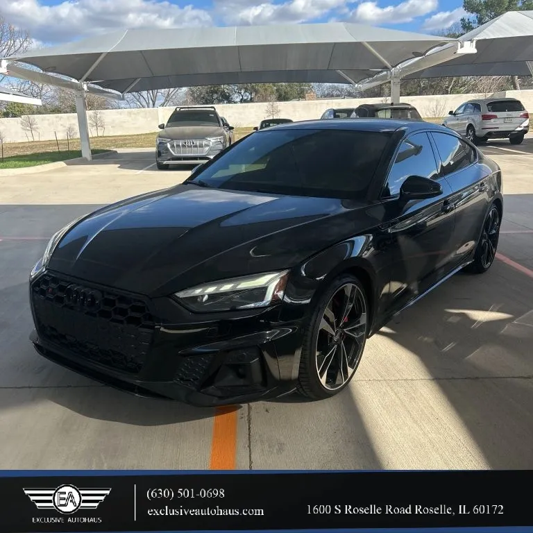 Blue 2022 Audi S5 Prestige Sedan 4D for sale in Roselle, IL