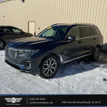 Gray 2020 BMW X7 xDrive40i Sport Utility 4D for sale in Roselle, IL