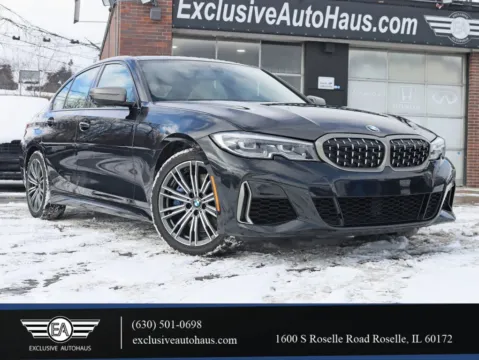 Black 2022 BMW 3 Series M340i xDrive Sedan 4D for sale in Roselle, IL