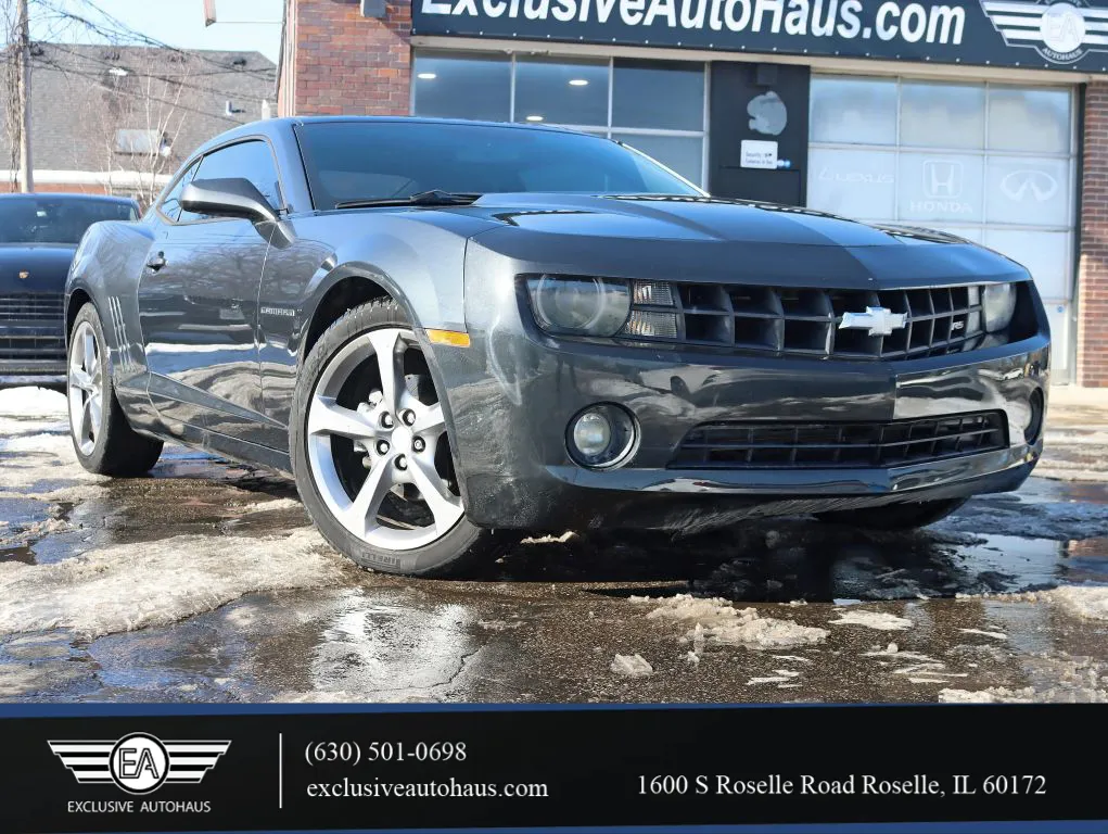 Blue 2013 Chevrolet Camaro LT Coupe 2D for sale in Roselle, IL