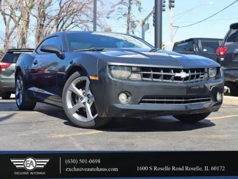 Blue 2013 Chevrolet Camaro LT Coupe 2D for sale in Roselle, IL