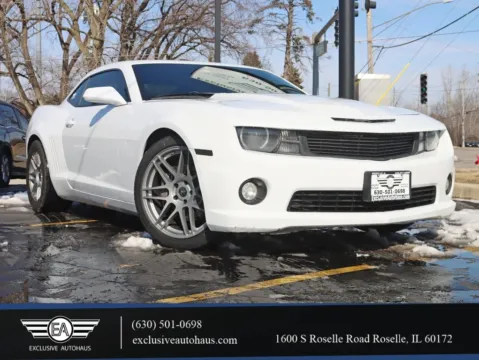 White 2011 Chevrolet Camaro SS Coupe 2D for sale in Roselle, IL
