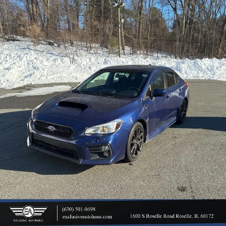Blue 2020 Subaru WRX Premium Sedan 4D for sale in Roselle, IL
