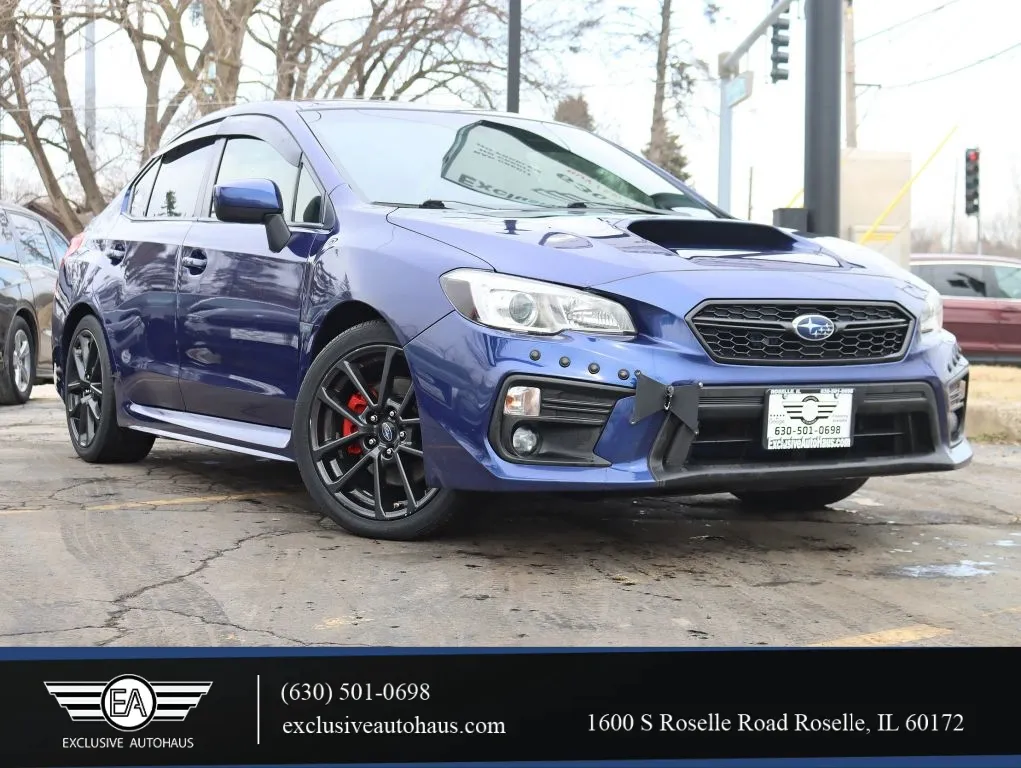 Blue 2020 Subaru WRX Premium Sedan 4D for sale in Roselle, IL