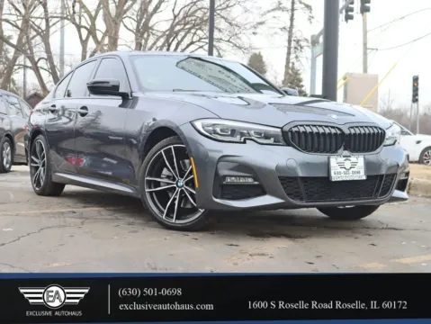 Gray 2021 BMW 3 Series 330i xDrive Sedan 4D for sale in Roselle, IL
