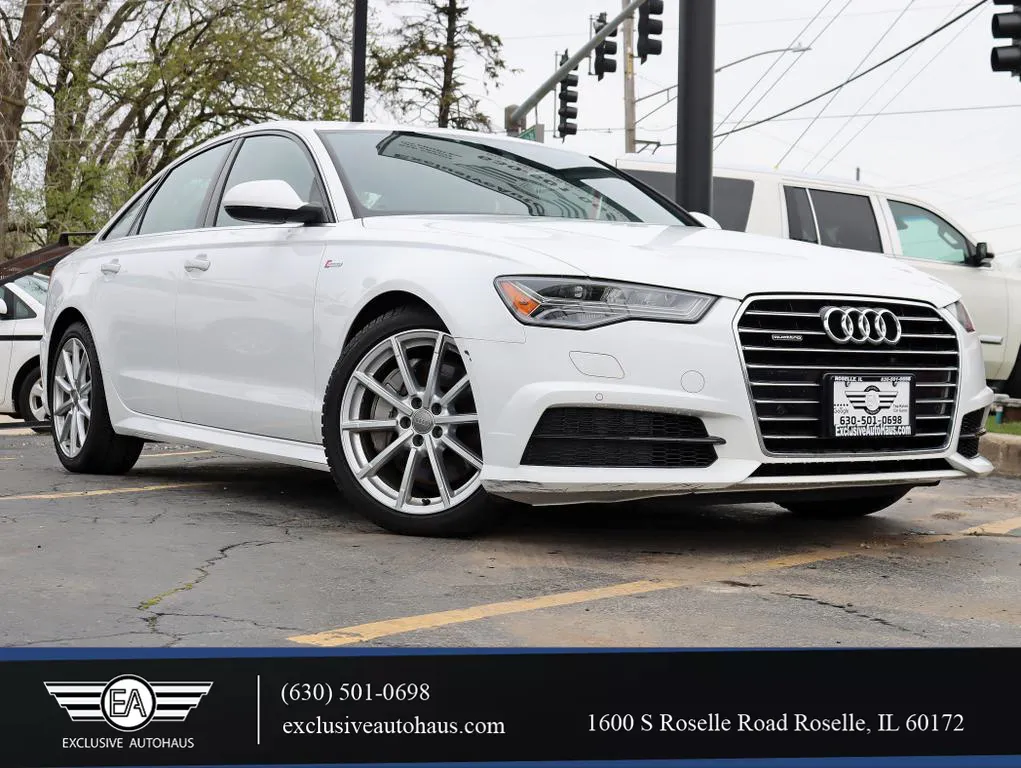 Used 2018 Audi A6 3.0T Premium Plus Sedan 4D for sale in Roselle