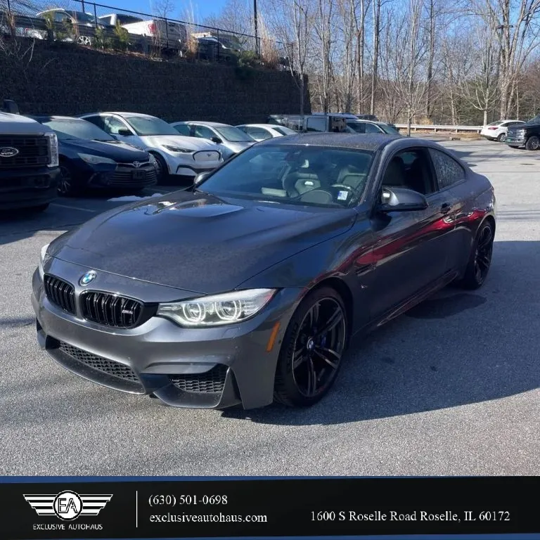 Gray 2016 BMW M4 Coupe 2D for sale in Roselle, IL