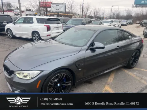 Gray 2016 BMW M4 Coupe 2D for sale in Roselle, IL