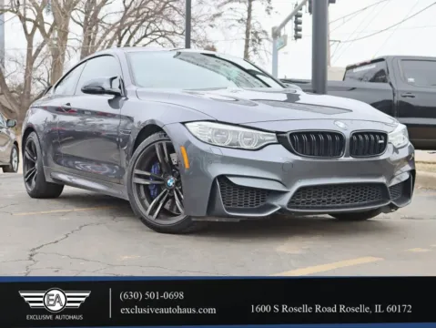 Gray 2016 BMW M4 Coupe 2D for sale in Roselle, IL