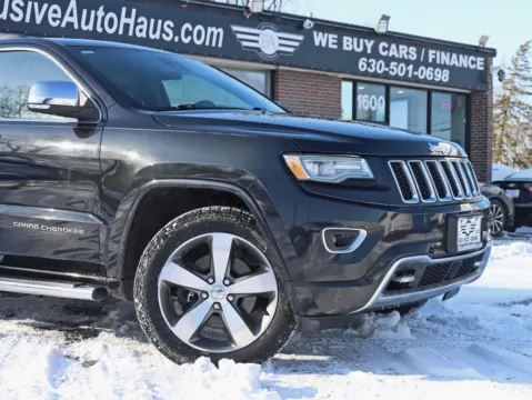 Another view of 2015 Jeep Grand Cherokee Overland Sport Utility 4D for sale in Roselle, IL at Exclusive Autohaus - Roselle