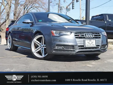 Gray 2016 Audi S5 Premium Plus Coupe 2D for sale in Roselle, IL